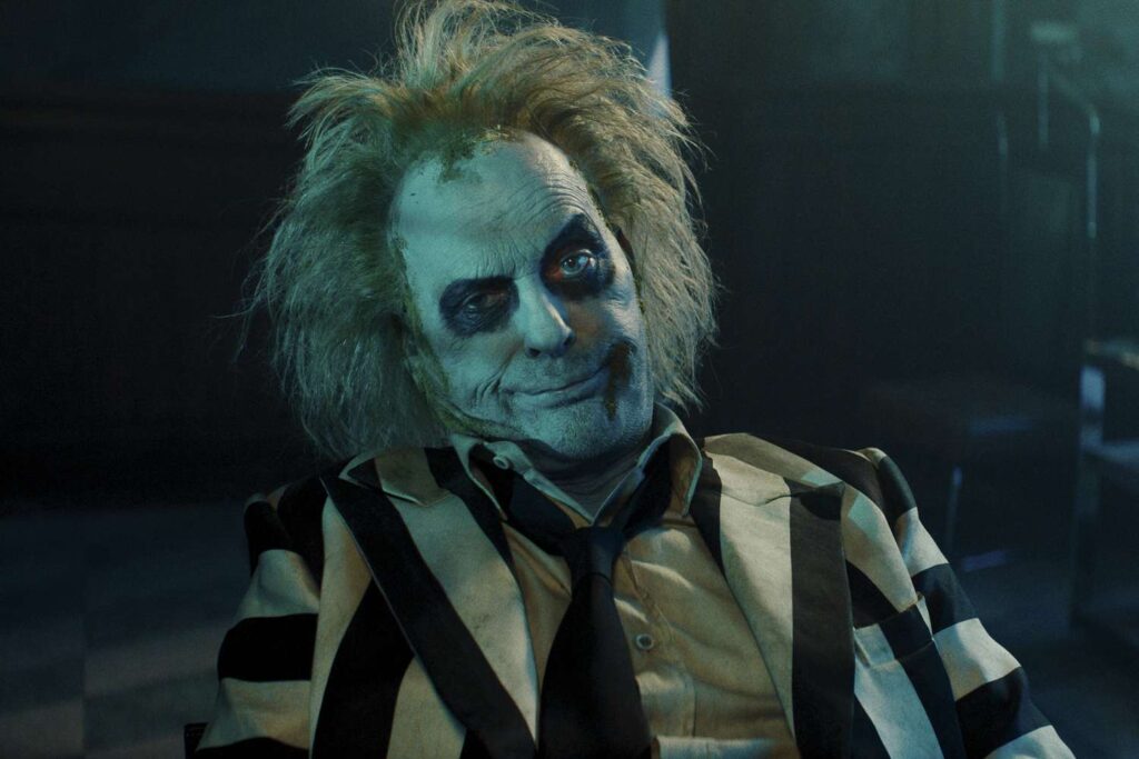 beetlejuice beetlejuice, primeros comentarios, michael keaton