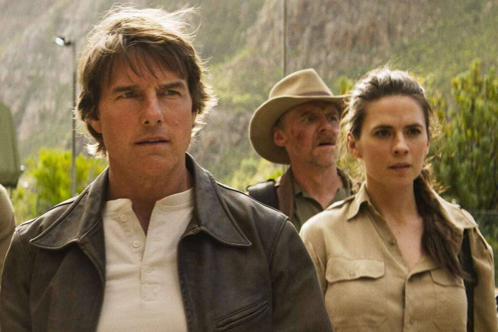 mision imposible, la sentencia final, tom cruise, hayley atwell, simon pegg