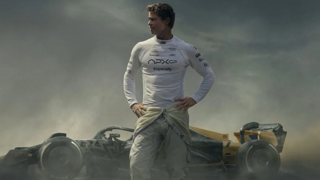 f1, pelicula, brad pitt