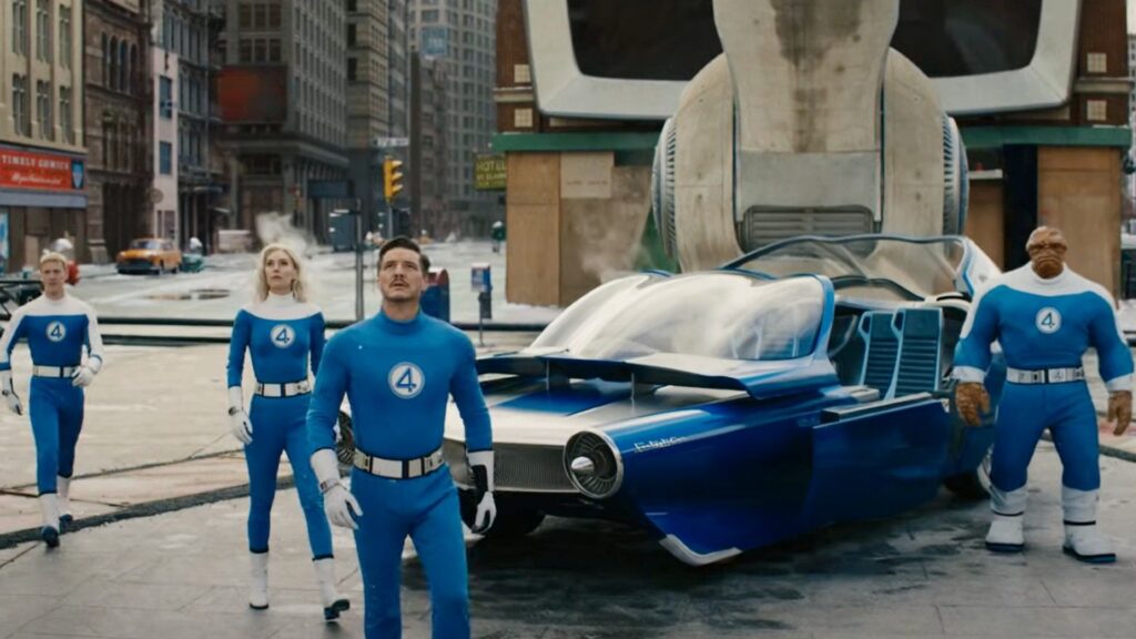 los 4 fantasticos, primeros pasos, pedro pascal, joseph quinn, vanesa kirby, ebon moss bachrach, marvel studios