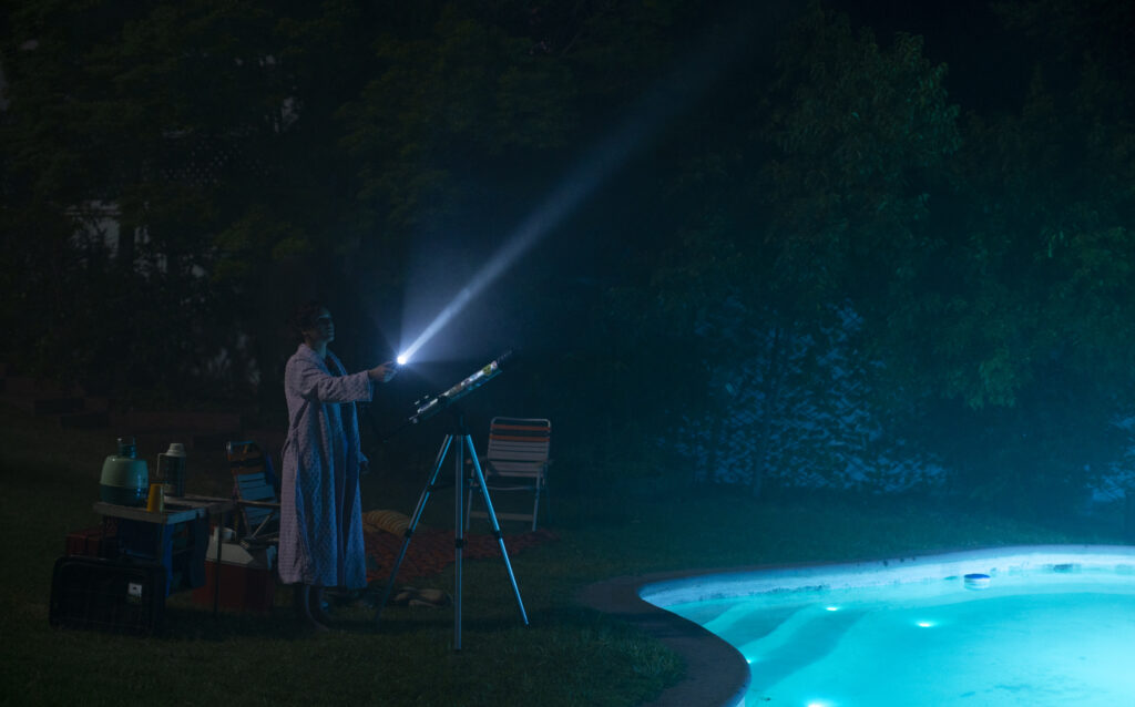 Fotograma del cortometraje "Medianoche", del director Diego Ayala.