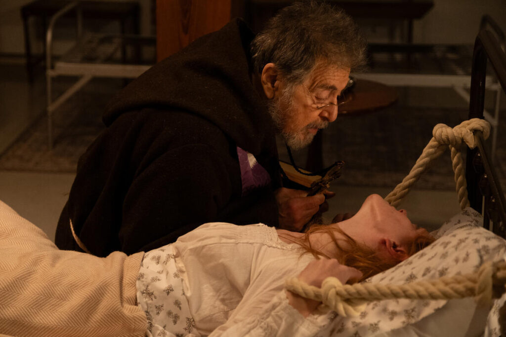 al pacino, abigail cowen, exorcismo el ritual