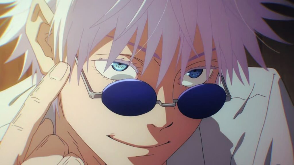 Satoru Gojo en "Jujutsu Kaisen: El tesoro escondido / El tesoro perdido"