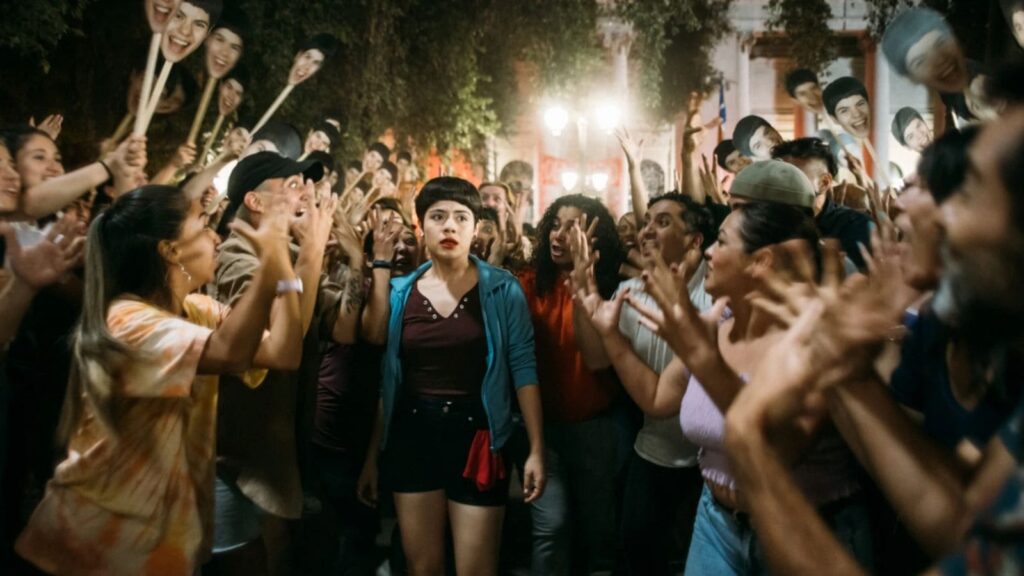 Daniela López en "La ola"
