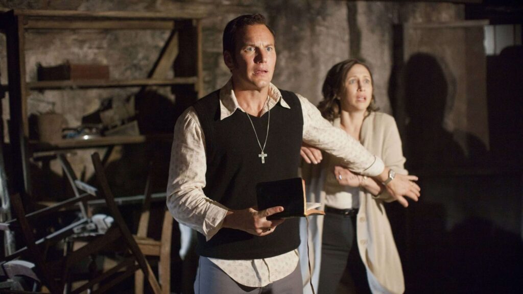 Ed y Lorraine Warren en El conjuro 1