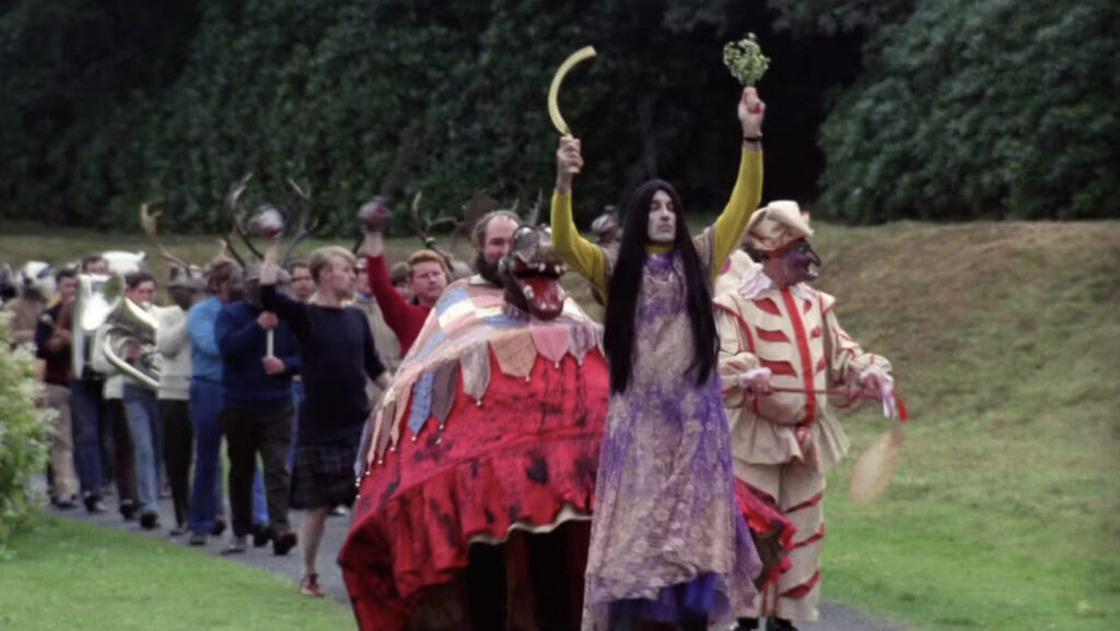 the wicker man, peliculas, folk horror, christopher lee