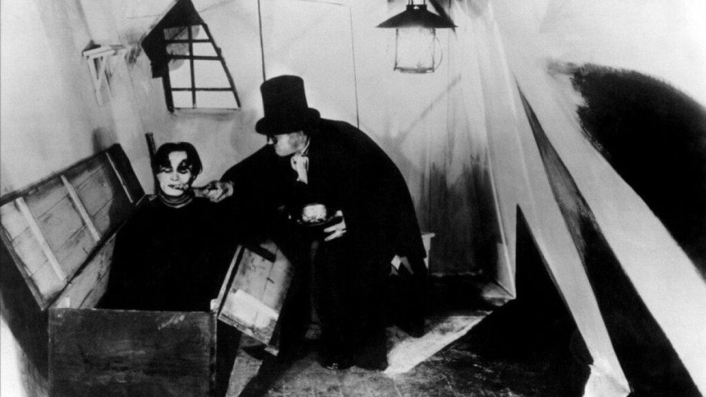 el gabinete del dr caligari, cine clasico