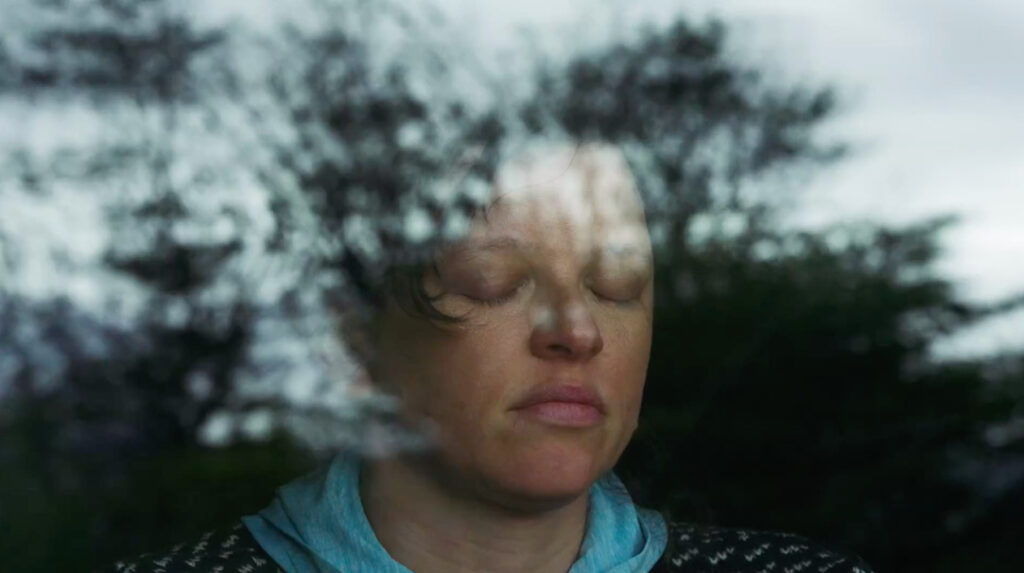 María, personaje principal de "Cuando las nubes esconden la sombra", encarnada por la actriz María Alché.