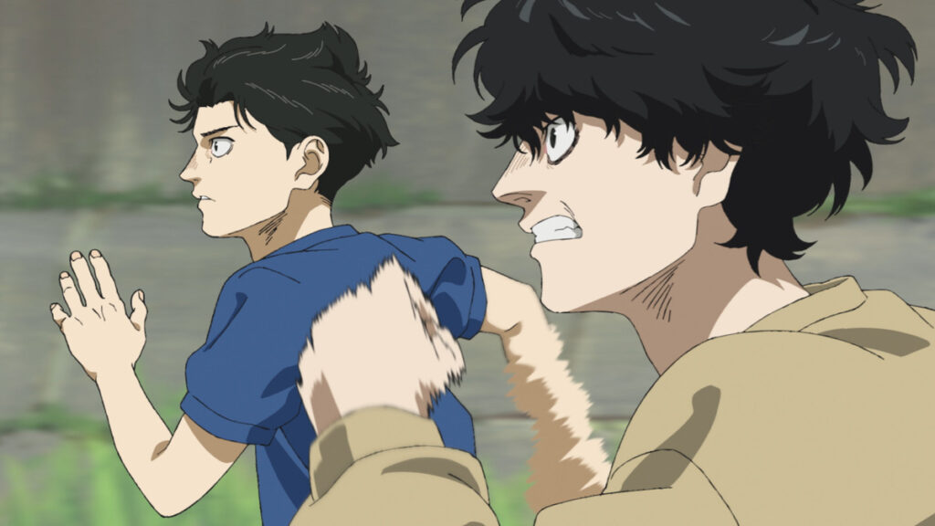 100 metros, anime, pelicula