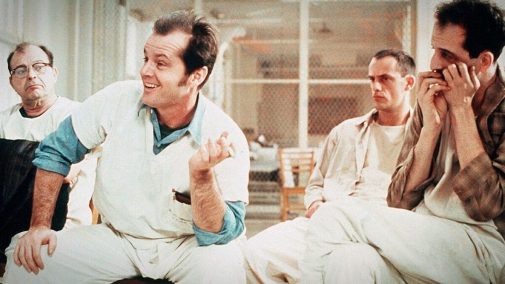 Ganadores de los 5 grandes Premios Oscar, jack nicholson, one flew over the cuckoos nest