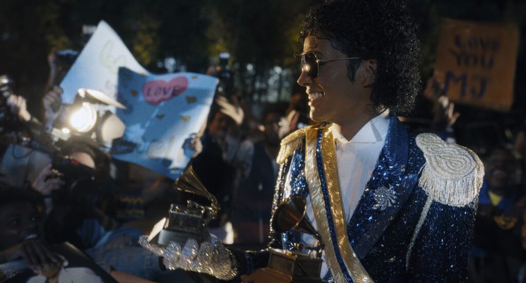 jaafar jackson en la pelicula Michael