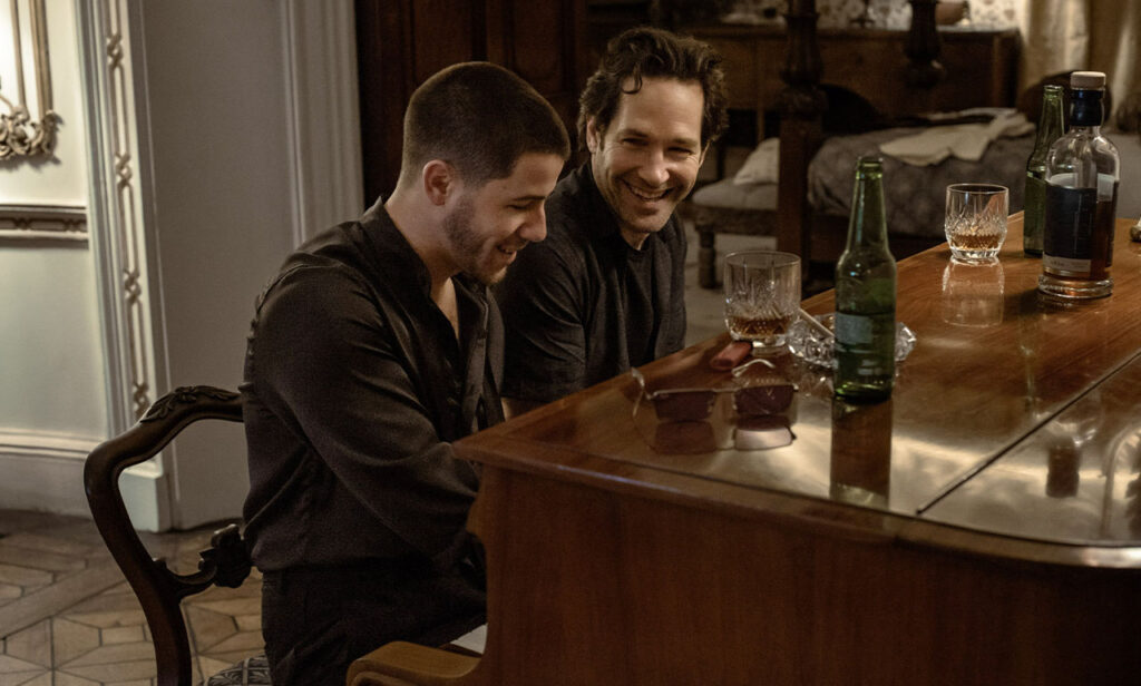 Paul Rudd y Nick Jonas