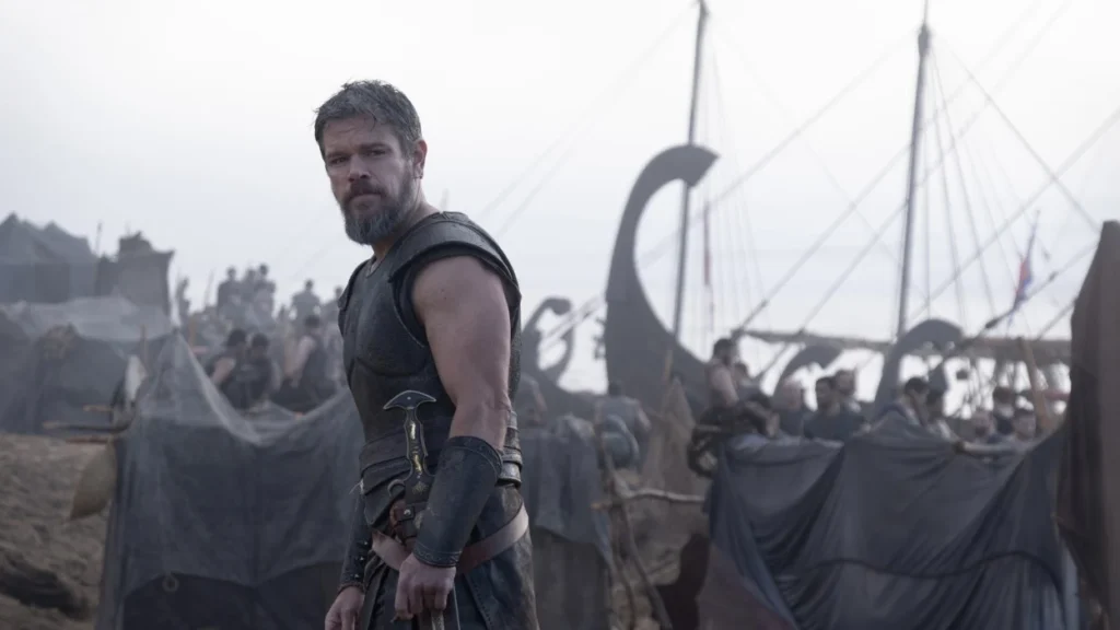 matt damon en la odisea de Christopher Nolan