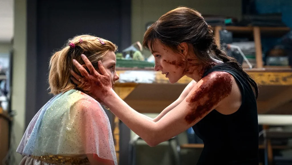 jessica chastain en madre siniestra
