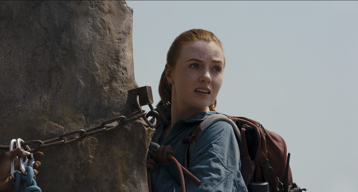 Harriet Slater como Jax en Vertigo 2